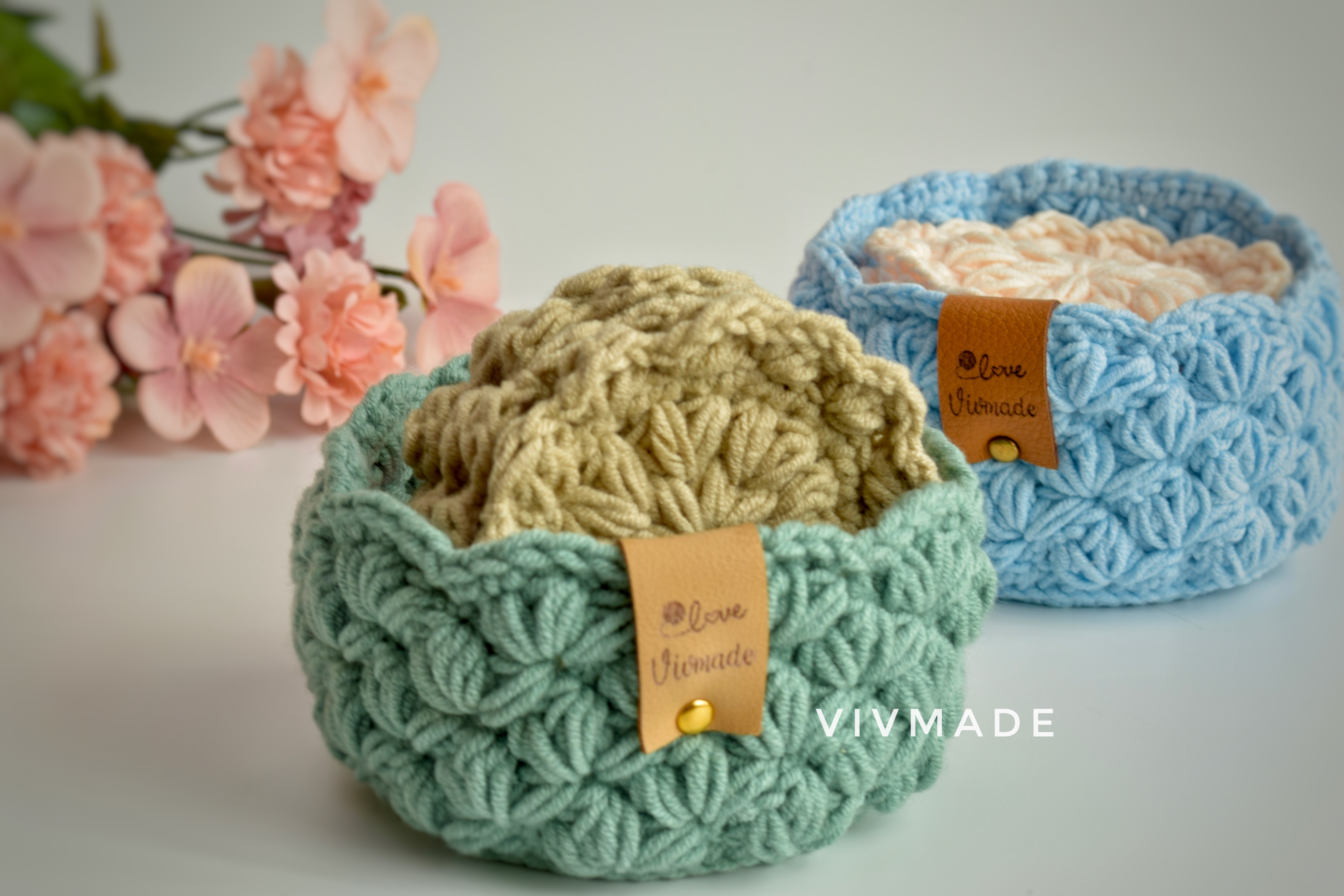 Face Scrubbies with basket - Iris
