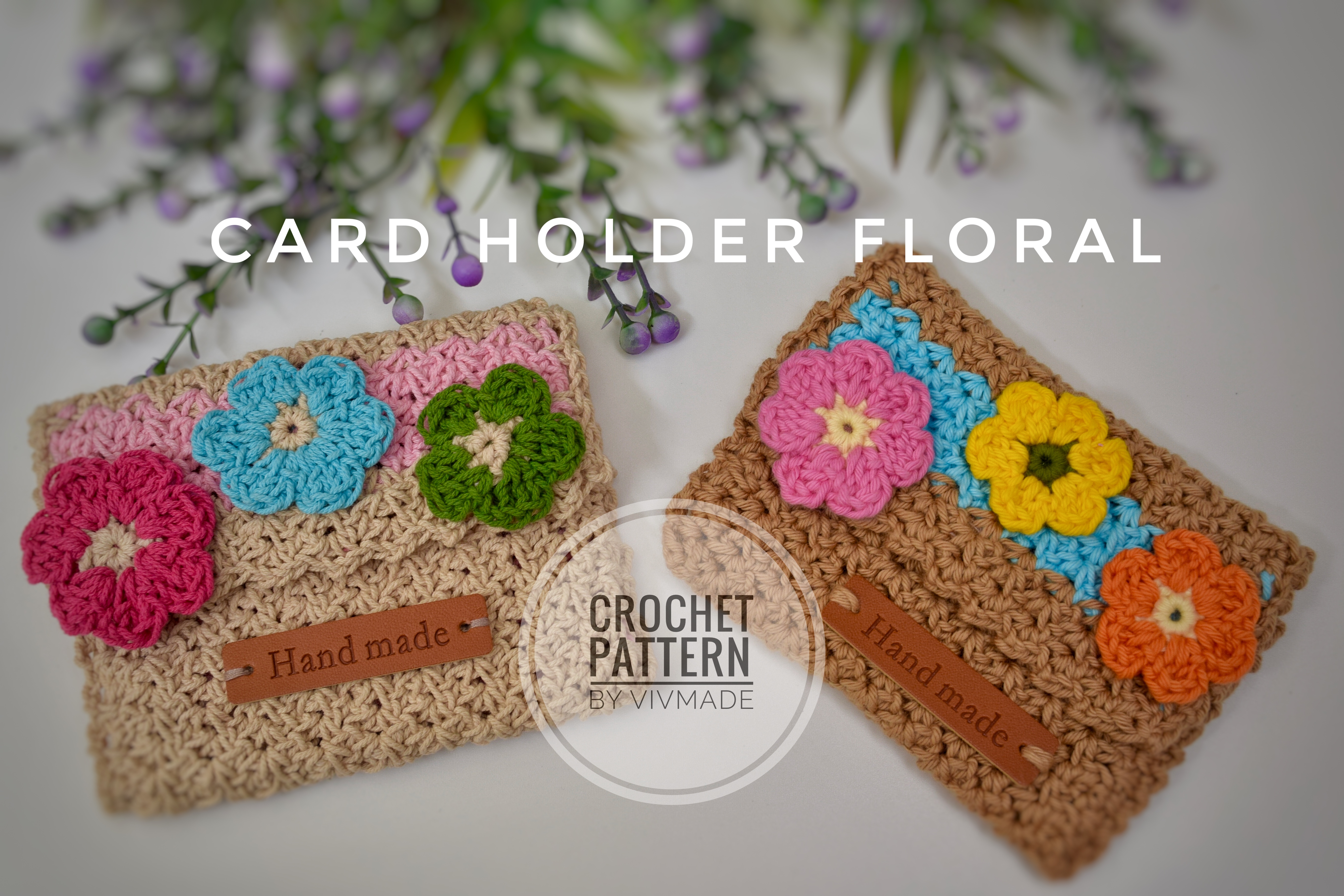 Card Holder Floral