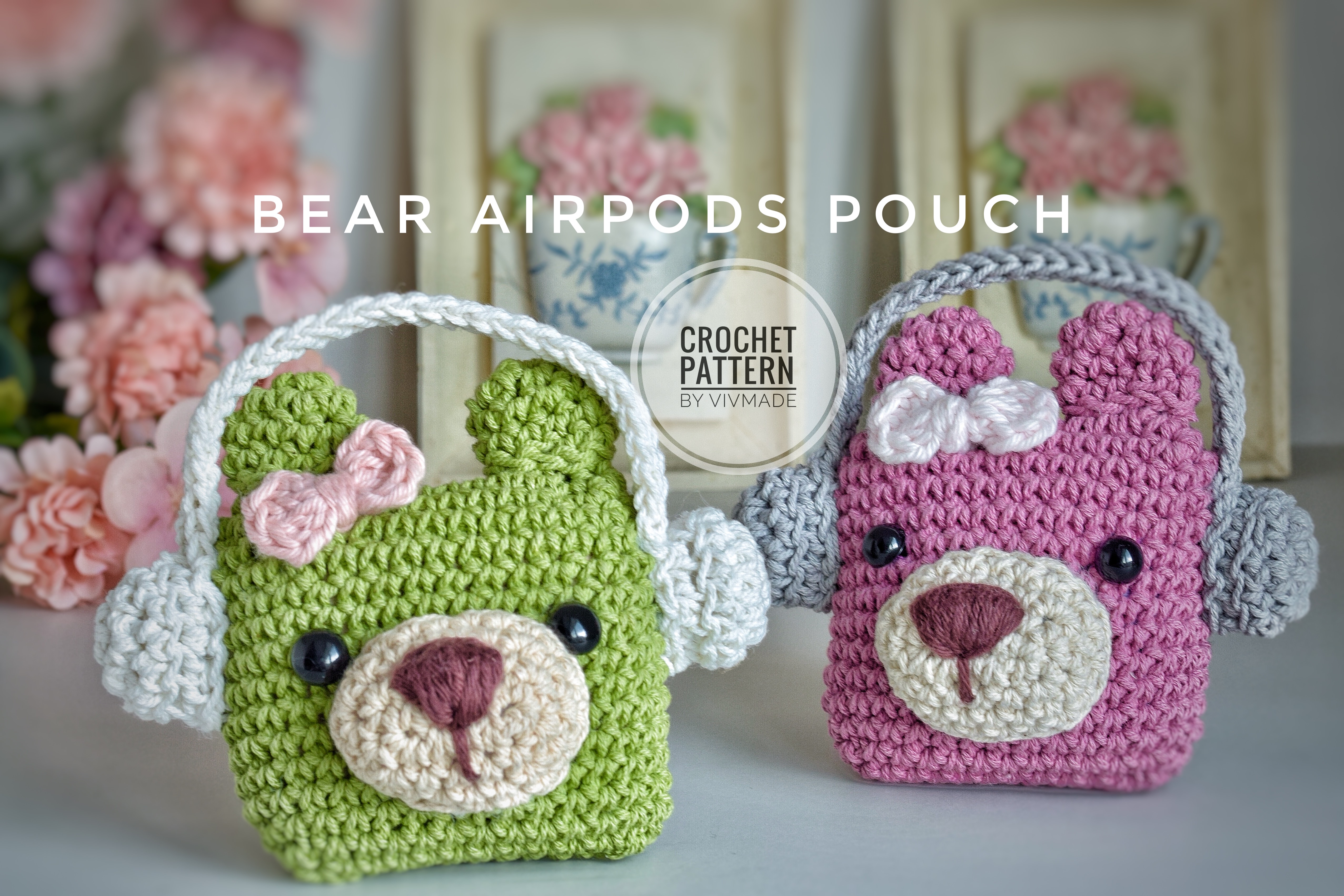 Bear AirPods Pouch