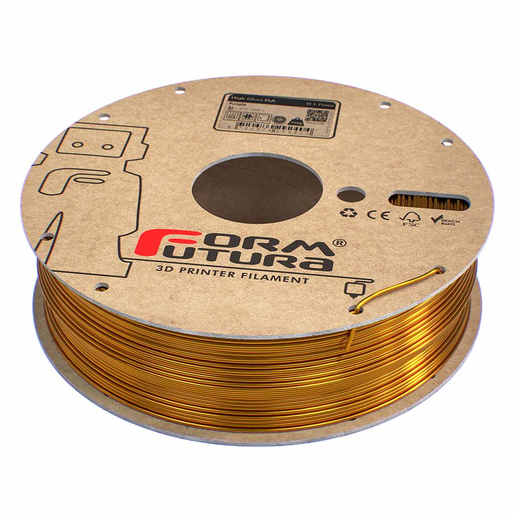 FormFutura HighGloss - PLA - 1.75mm - 750gr - GOLD