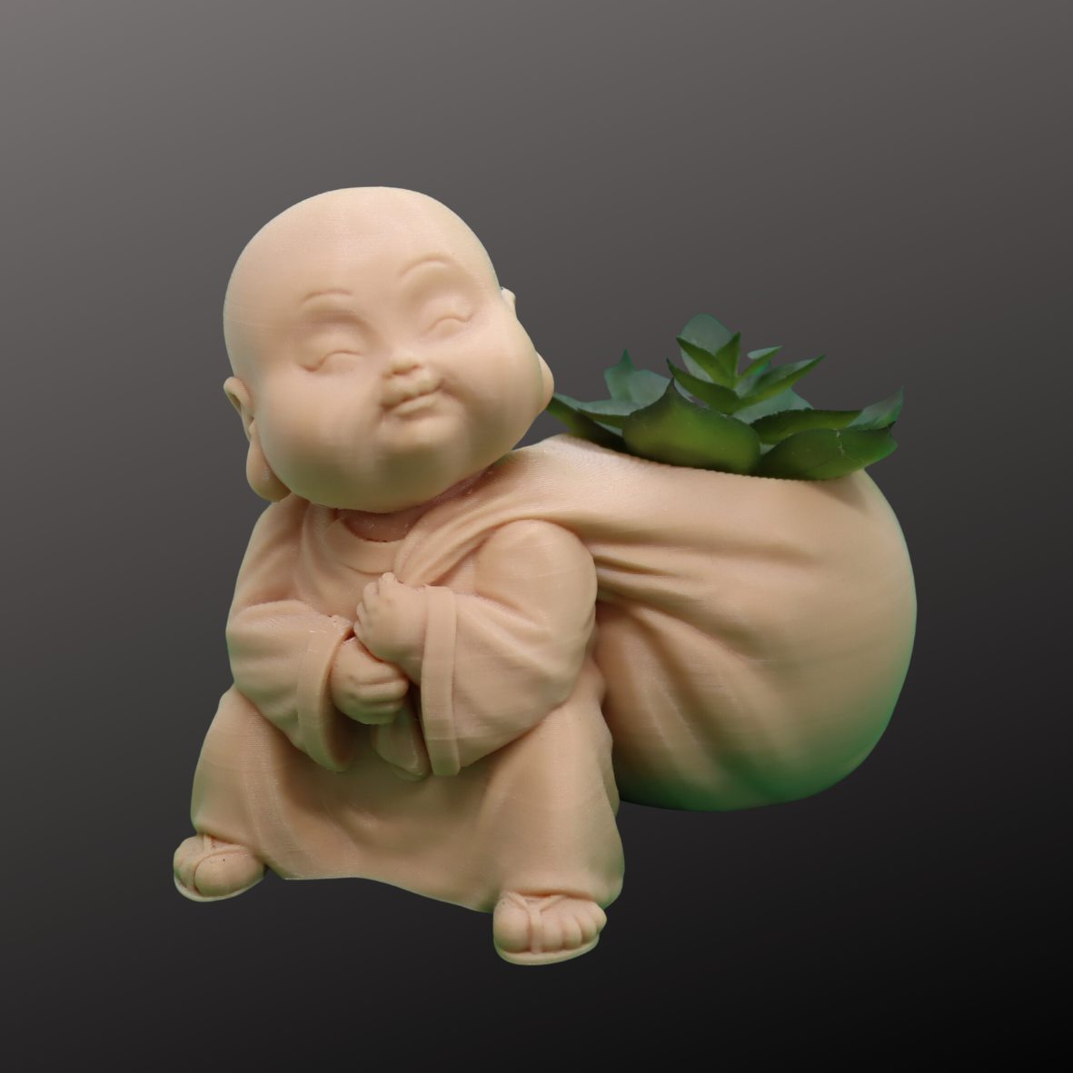 Bouddha "pot de fleurs"