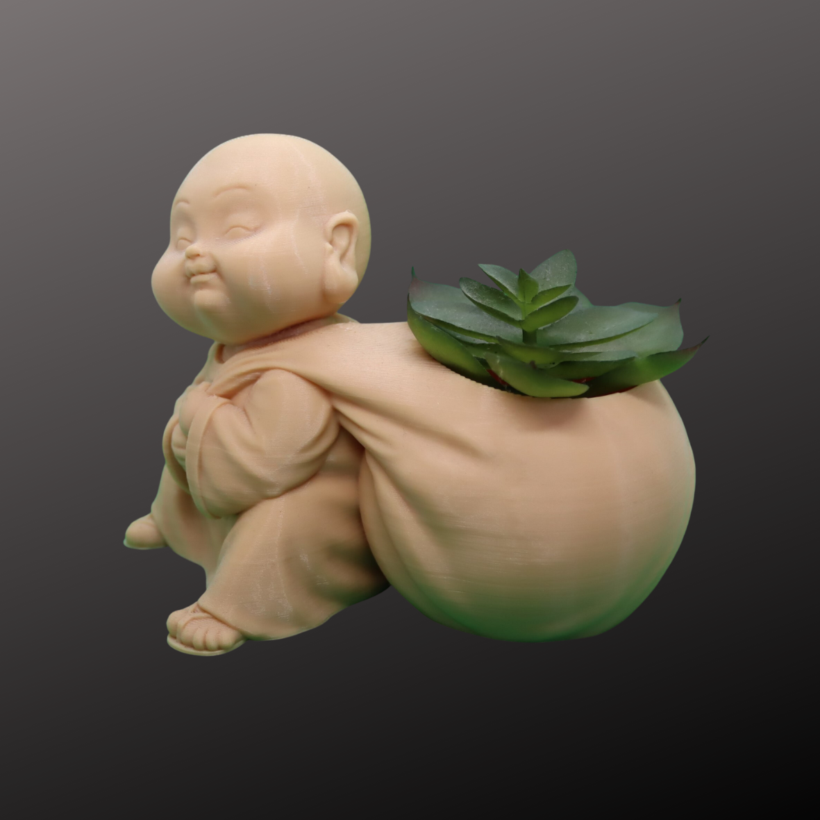 Bouddha "pot de fleurs"