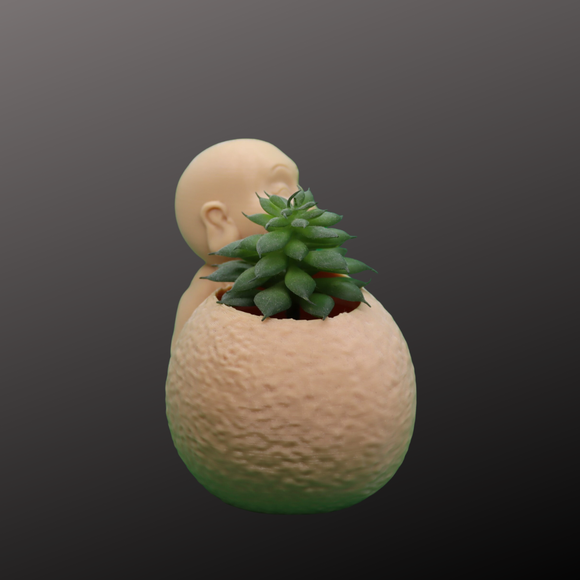 Bouddha "pot de fleurs"