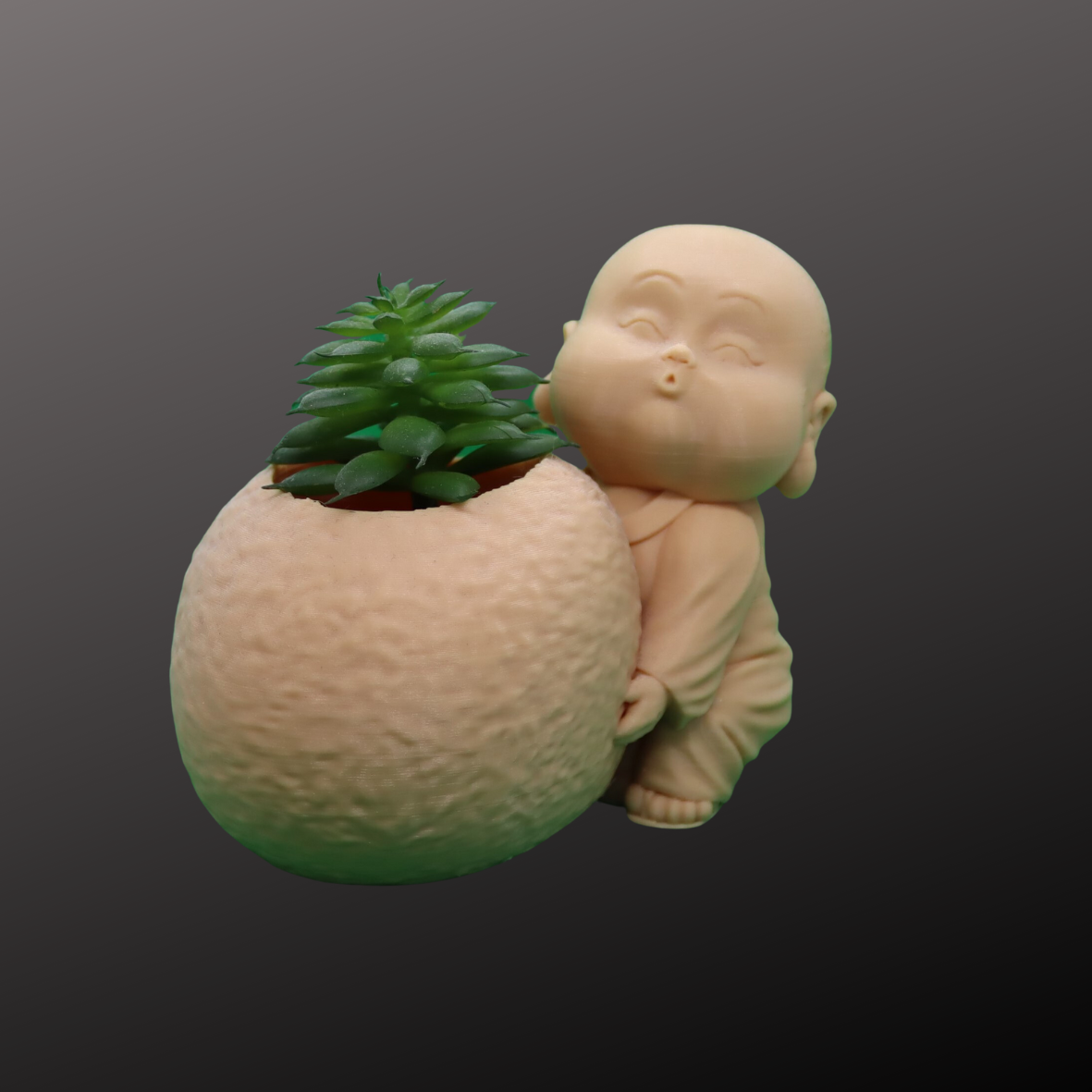 Bouddha "pot de fleurs"