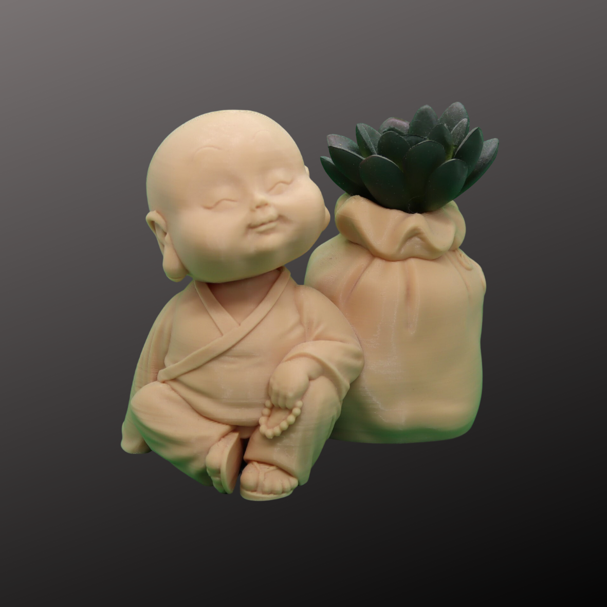 Bouddha "pot de fleurs"