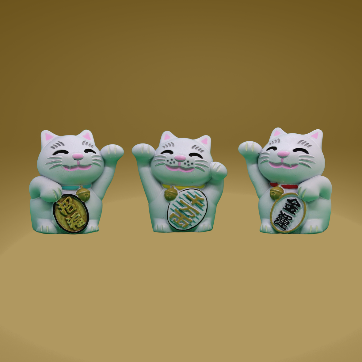 MANEKI-NEKO - portes bonheur du Japon