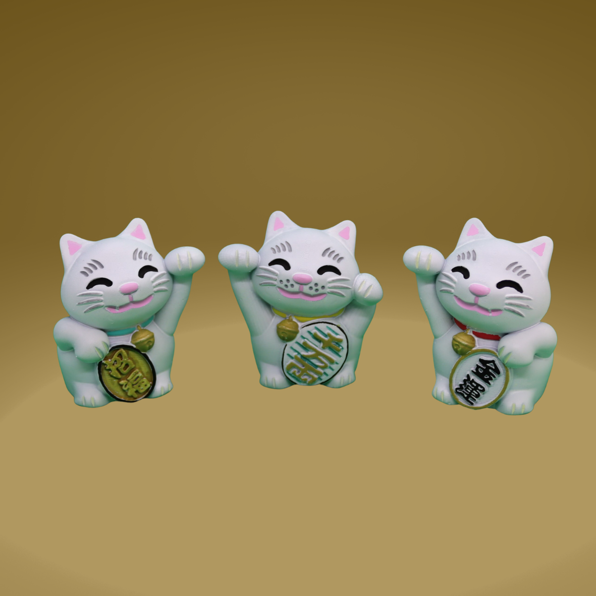 MANEKI-NEKO - portes bonheur du Japon