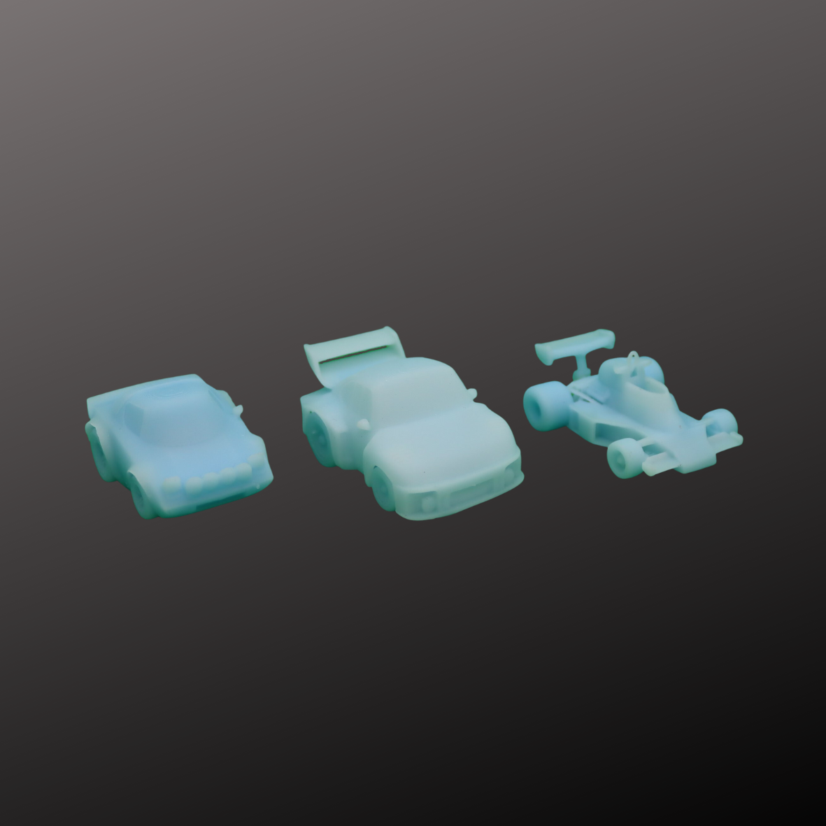 Lot de 3 minis VOITURES