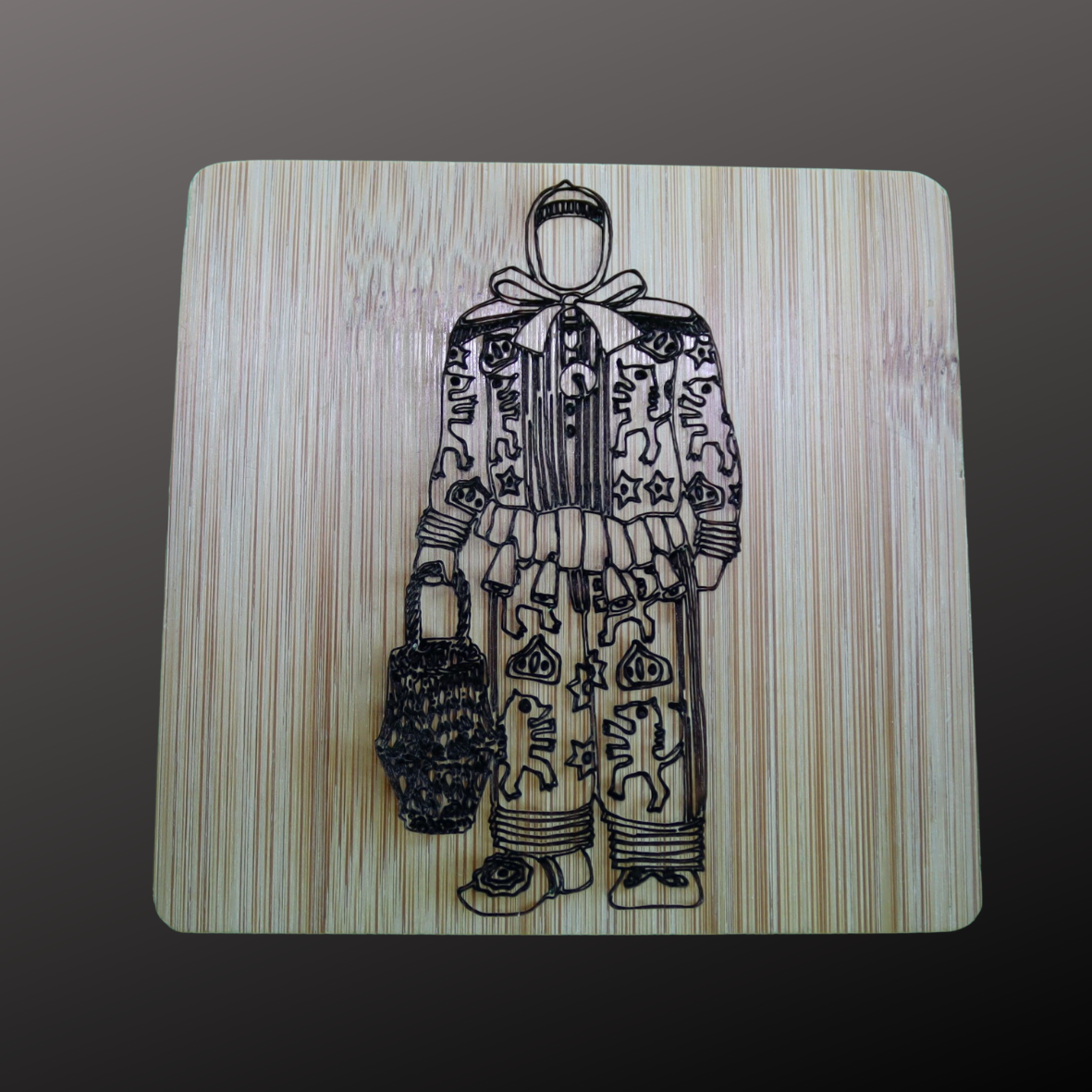 4 SOUS VERRES "Binchois"