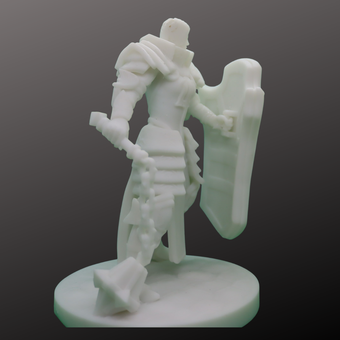 Figurine LE TEMPLIER à peindre