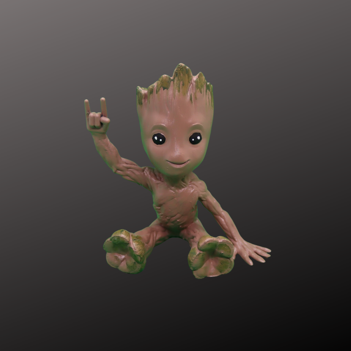 Figurine BABY GROOT - Rock'n Roll