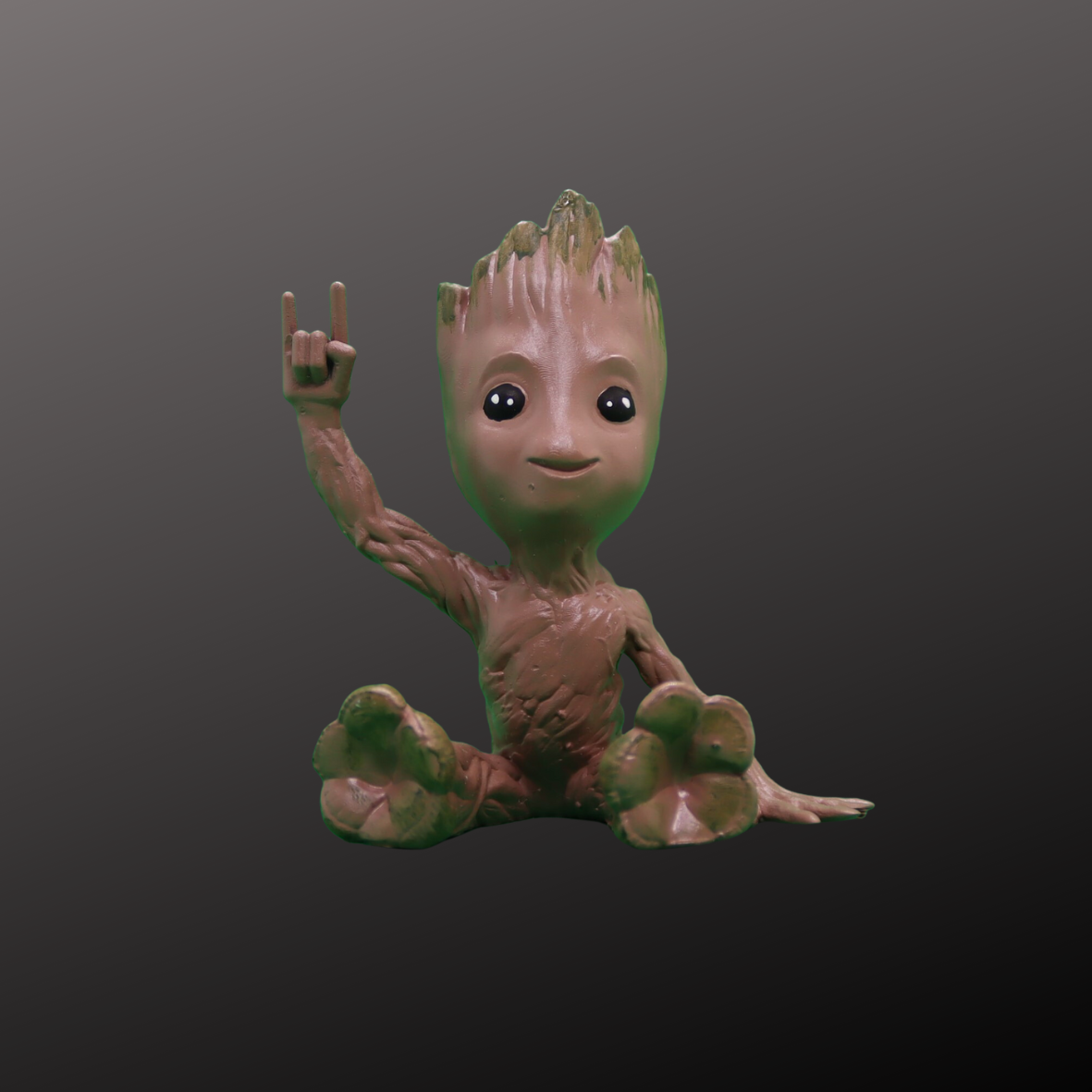 Figurine BABY GROOT - Rock'n Roll