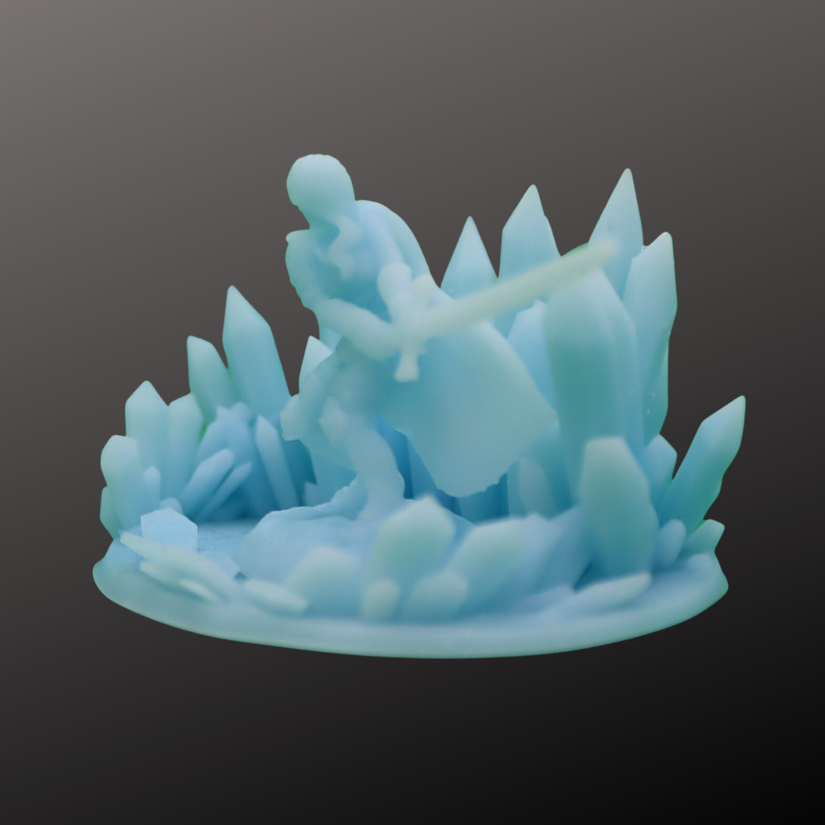 GUERRIERE dans la glace