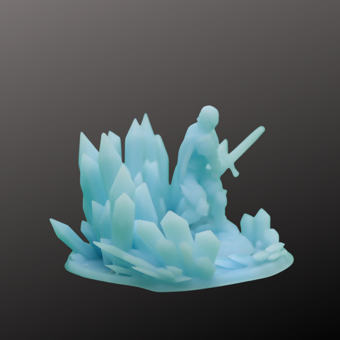 GUERRIERE dans la glace