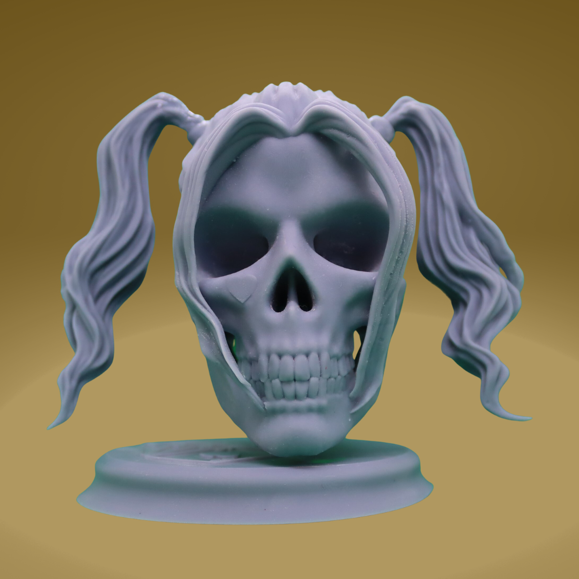 Tête d'HARLEY QUEEN à peindre