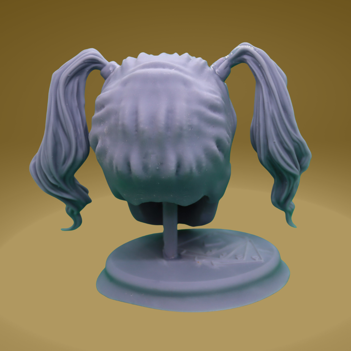 Tête d'HARLEY QUEEN à peindre