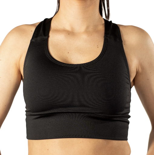 Top deportivo negro
