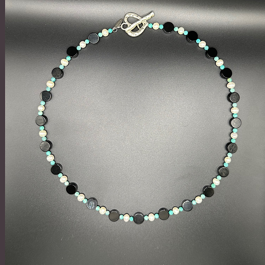 Morse Code Message Necklace