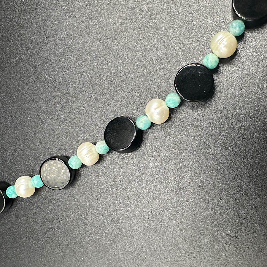 Morse Code Message Necklace