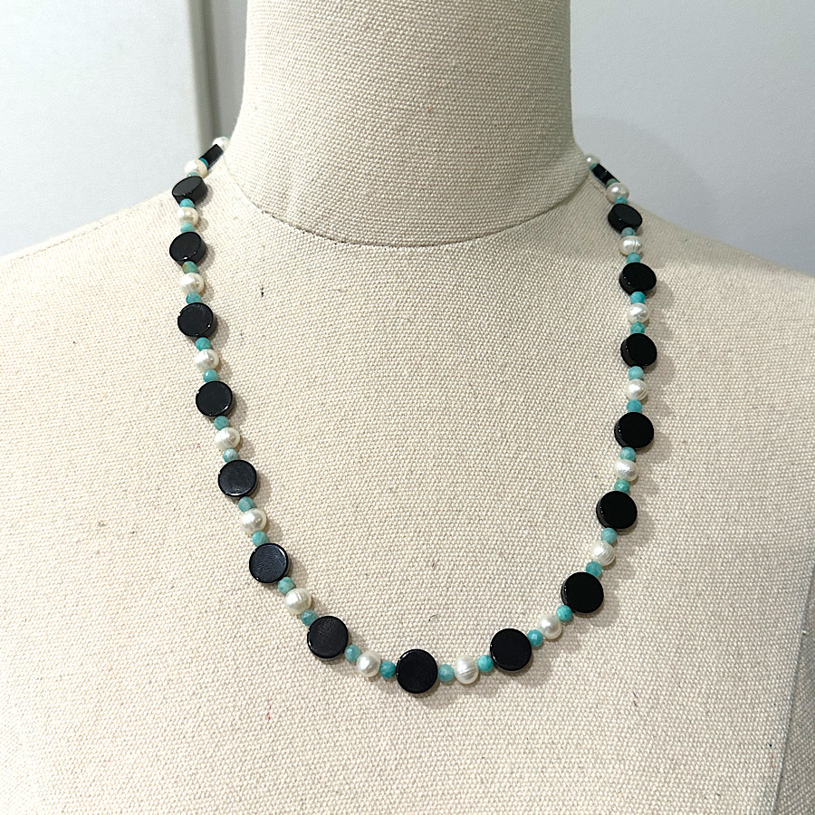 Morse Code Message Necklace