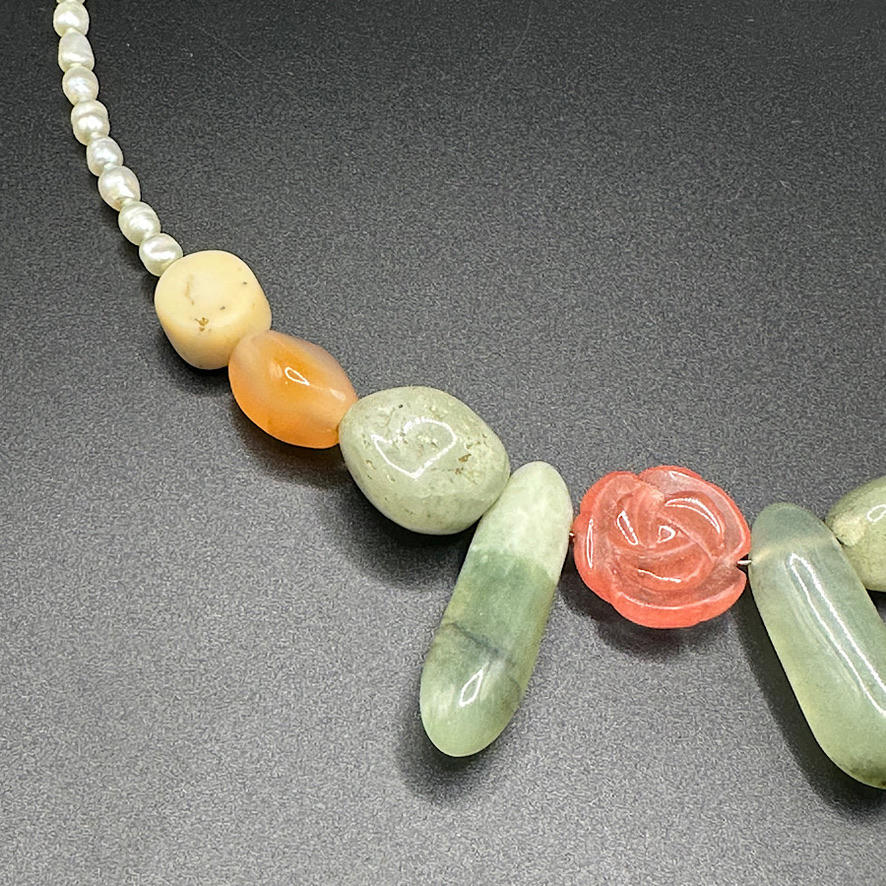 Spring Rose Necklace