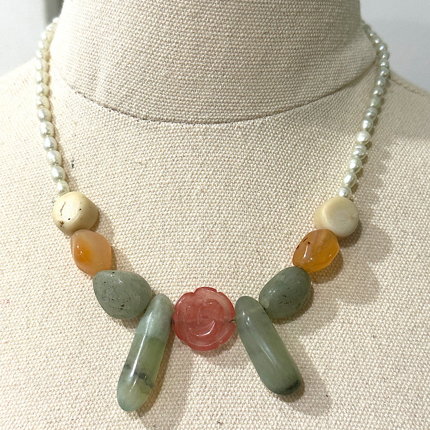 Spring Rose Necklace