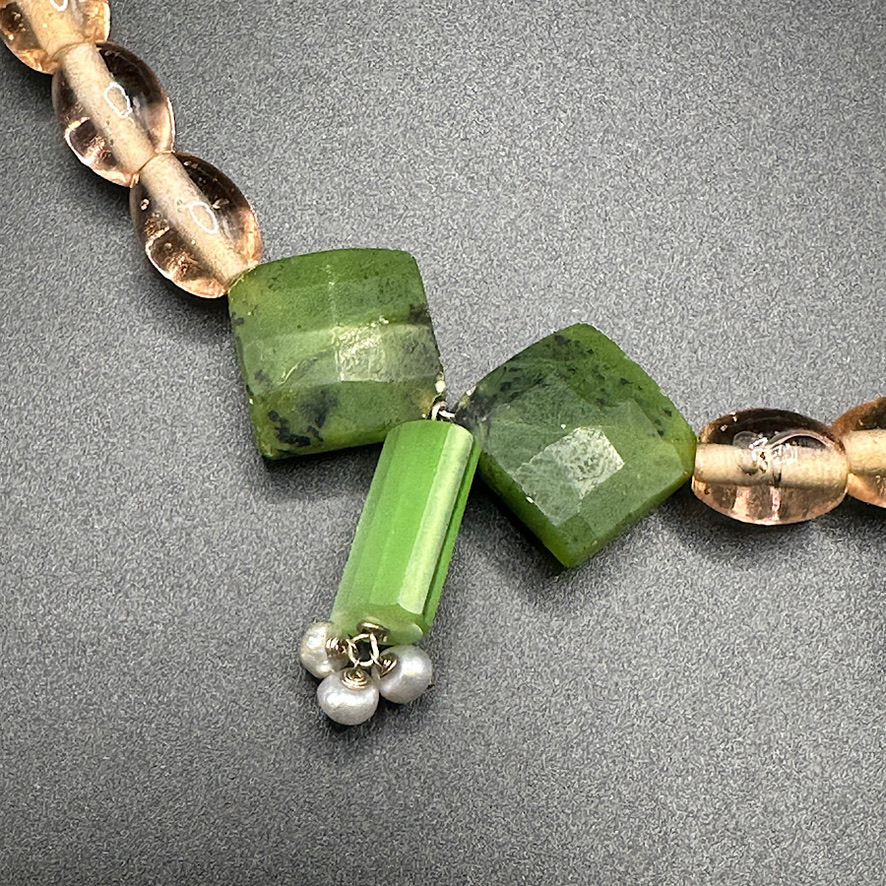 Spring Cluster Necklace