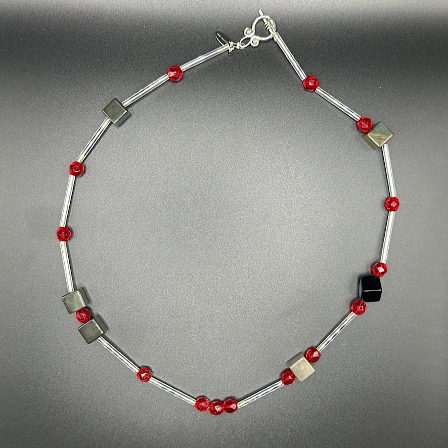 Next Stop Lunch Necklace