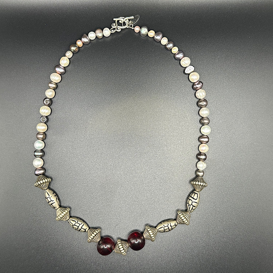 Pearls and Prayers Necklace