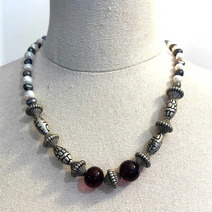 Pearls and Prayers Necklace