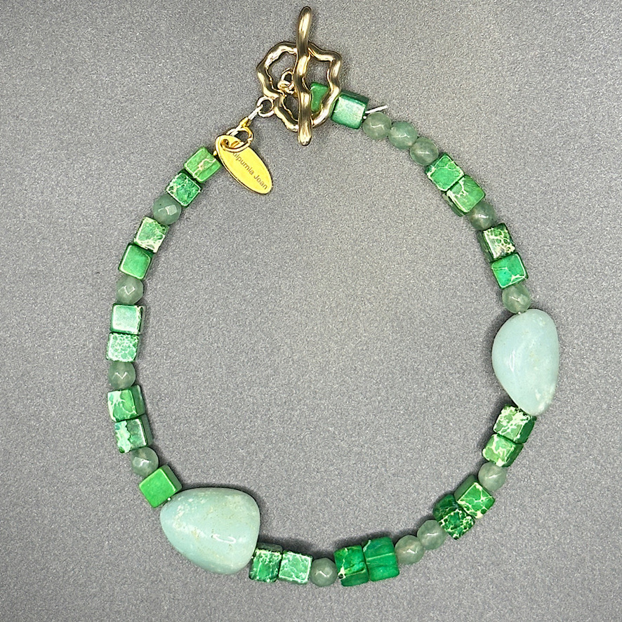 Shades of Green Bracelet