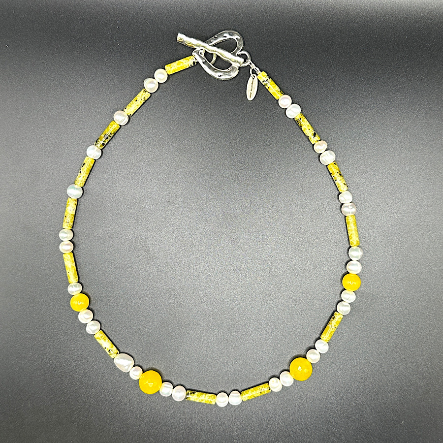 Lemons, Sugar and Ice Necklace