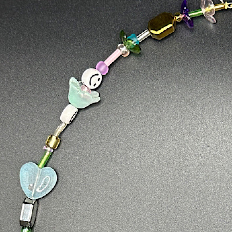 Night Pollinator Spring Garden Necklace