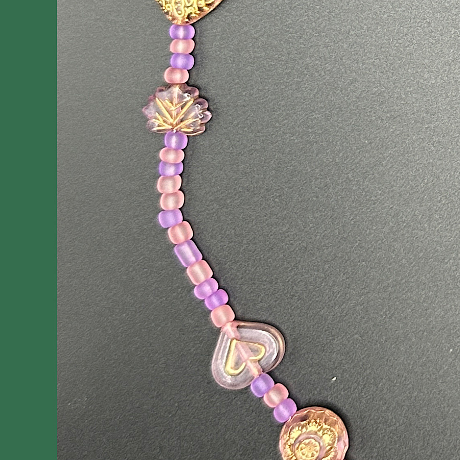 Night Pollinator Fairy Floss Necklace