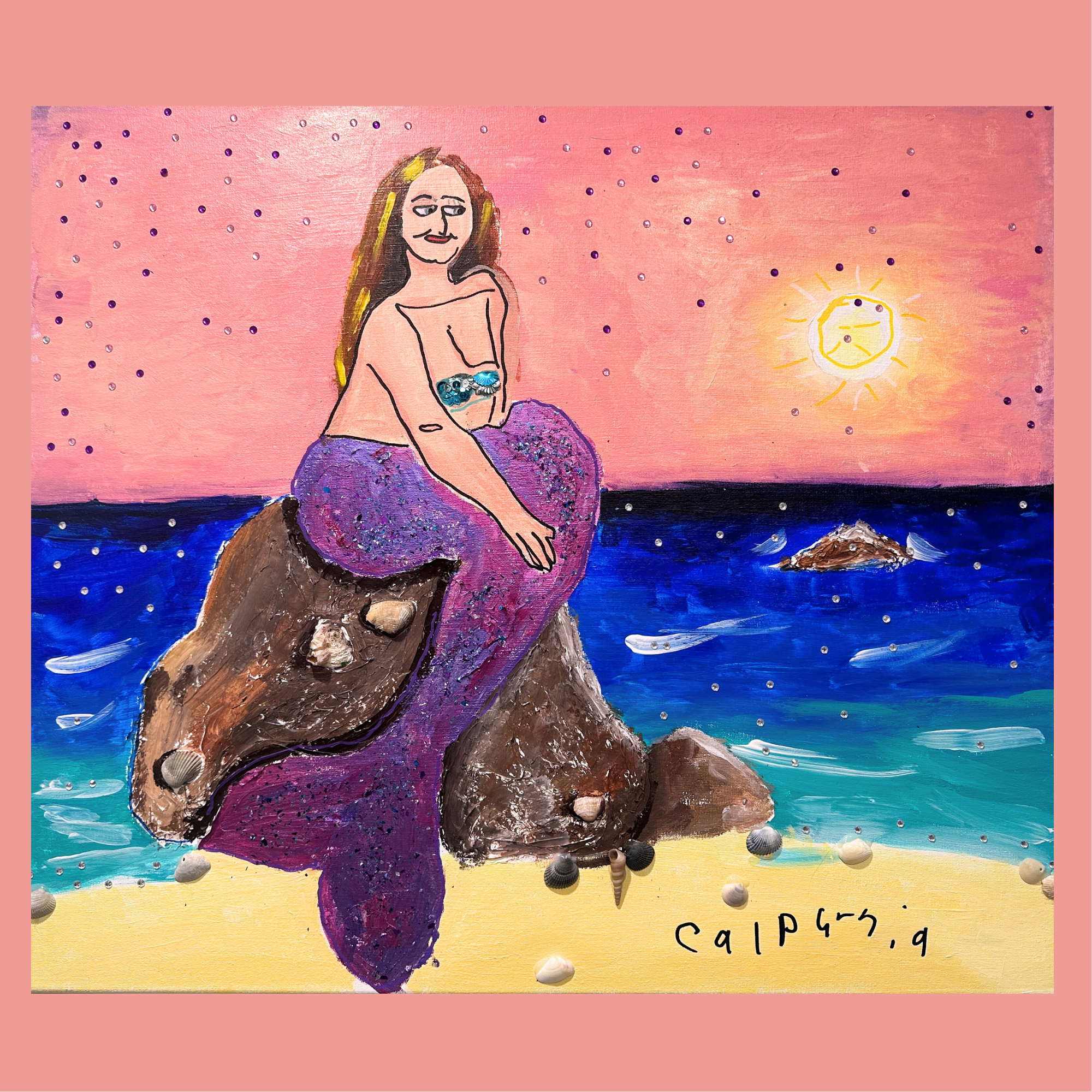 Mermaid Dreaming Tote Bag