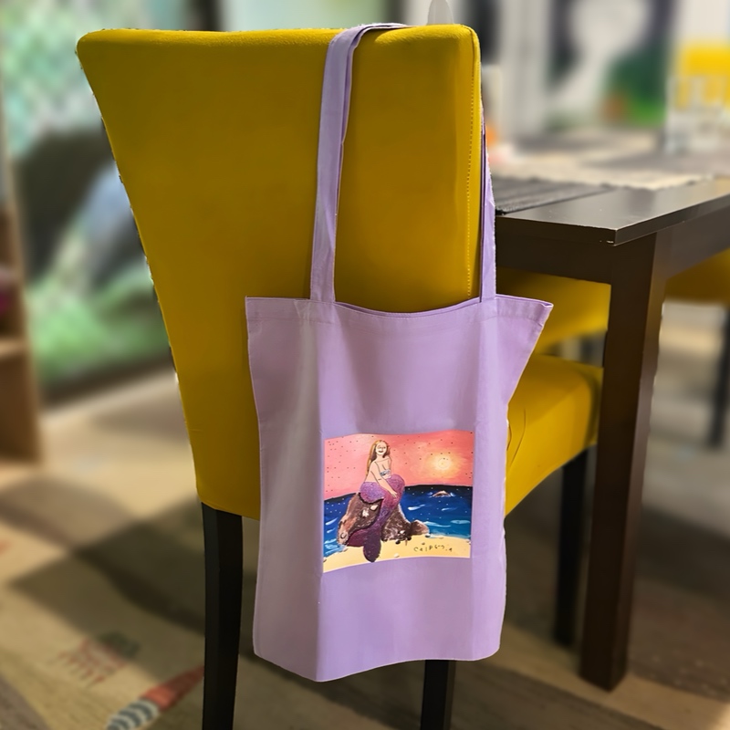 Mermaid Dreaming Tote Bag