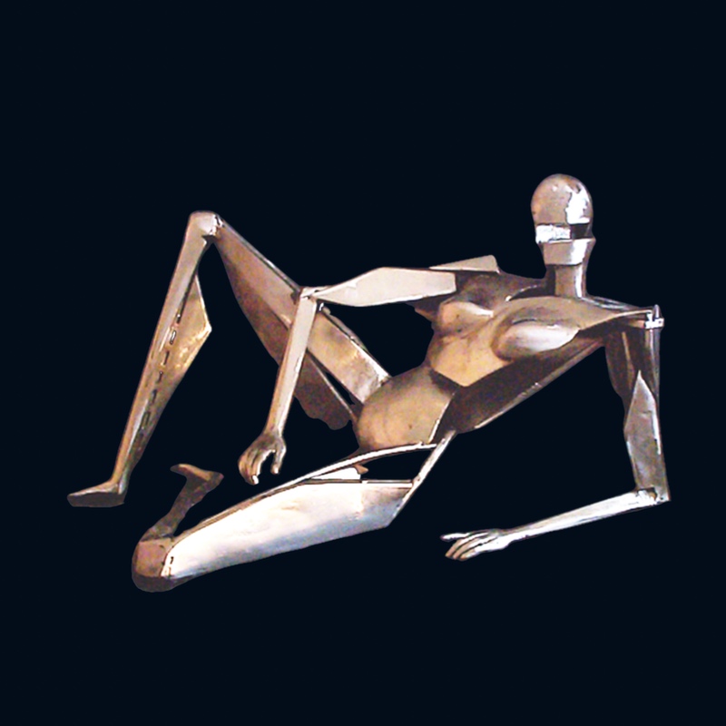 Tired Robot Tote Bag