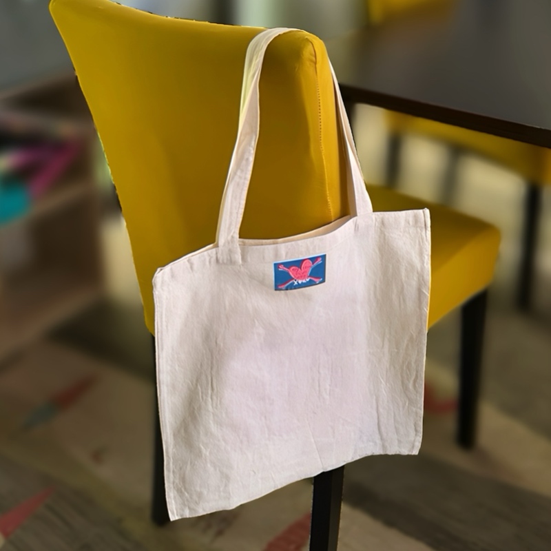 White Doof Snowman Tote Bag