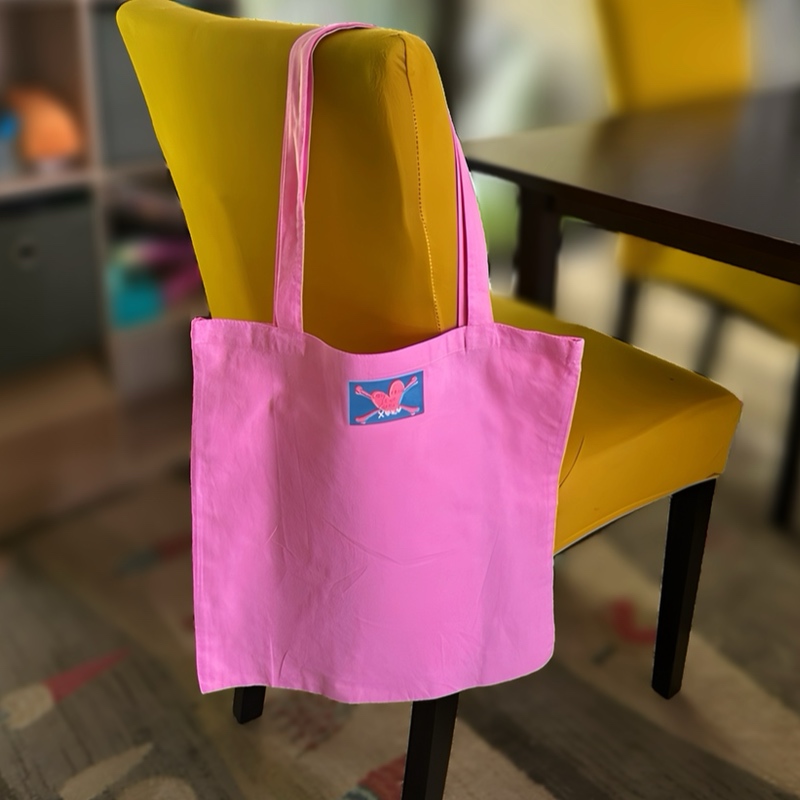 Hama Bead Bunny Tote Bag