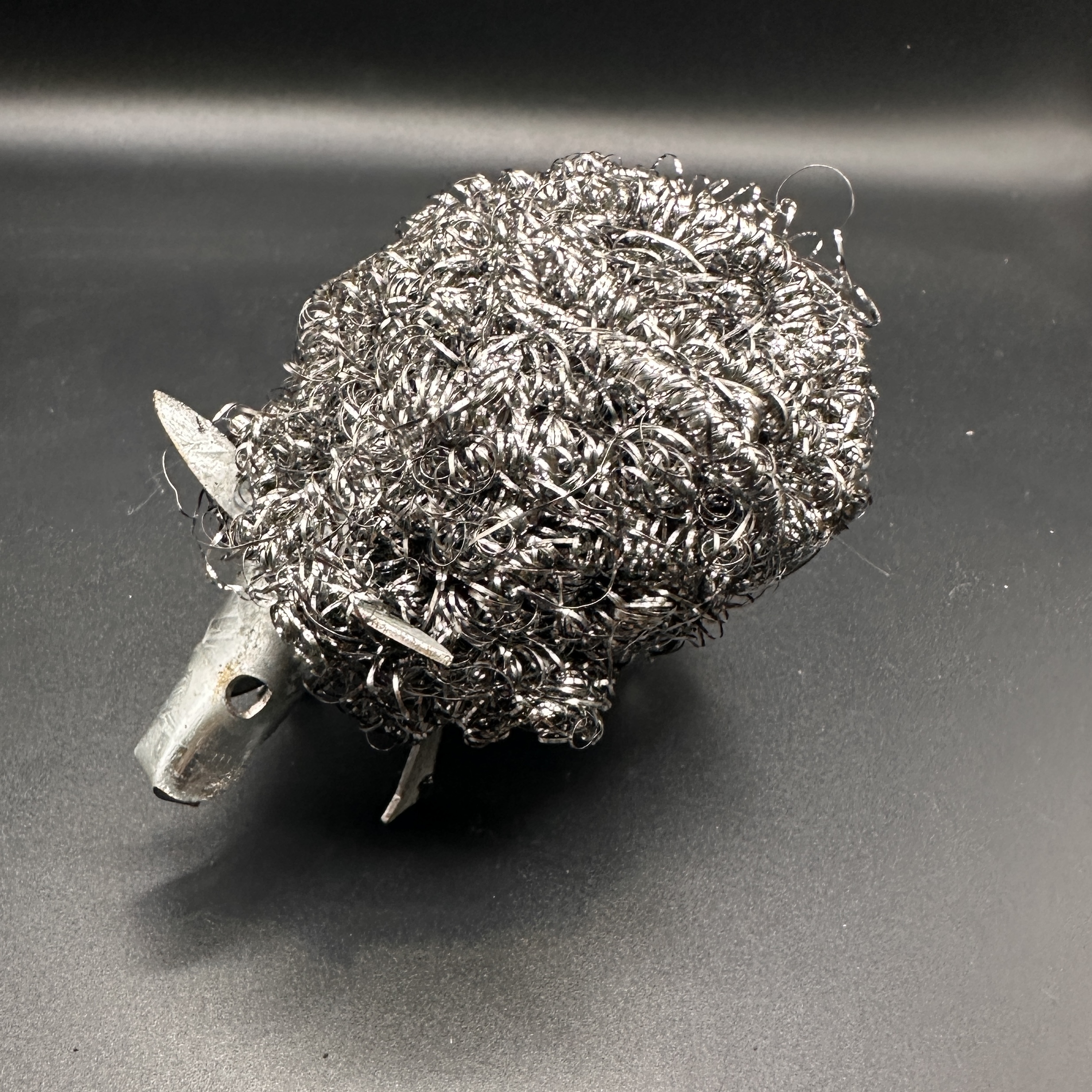 Steel Wool Sheep Family