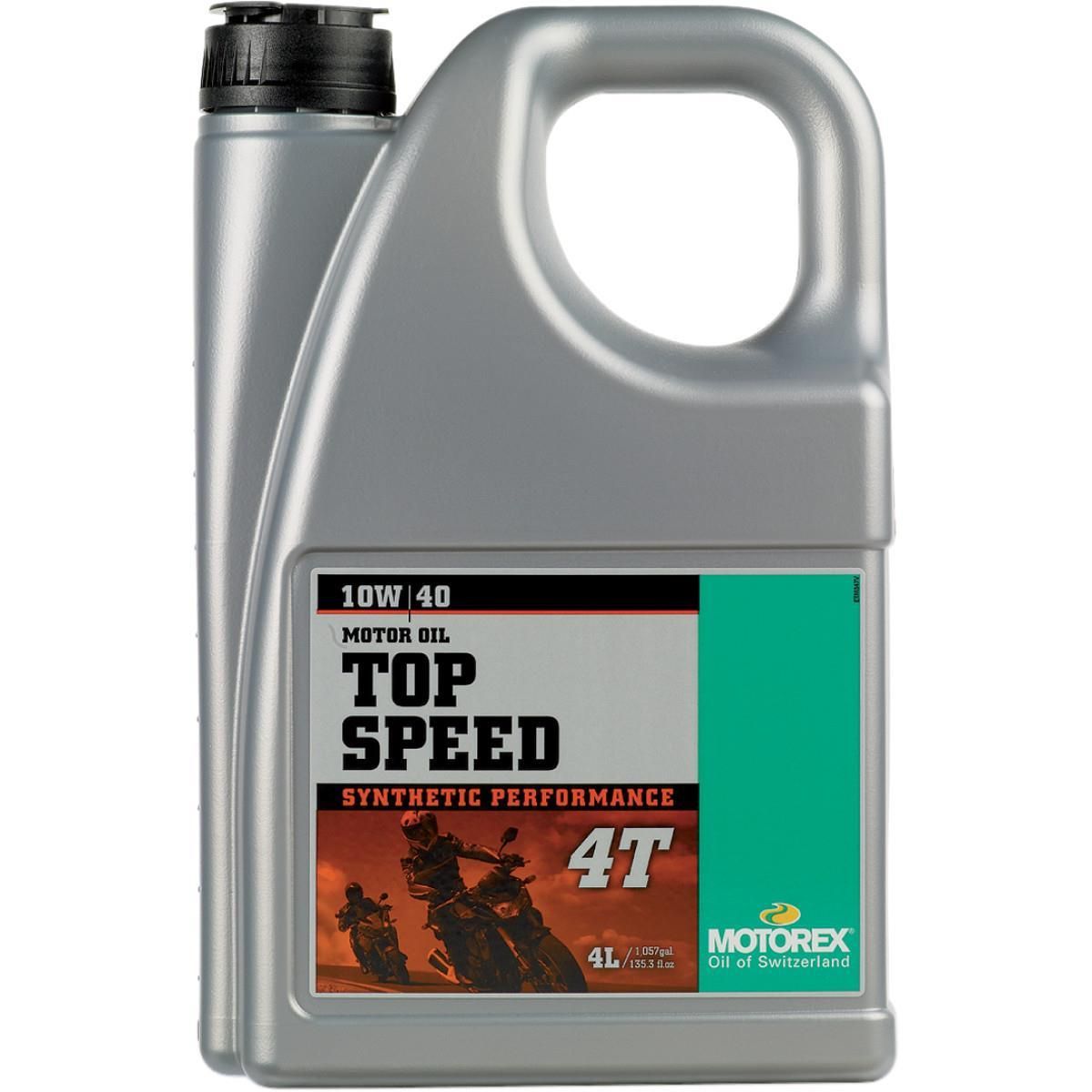 Sintetinė alyva Motorex TOP SPEED 10w40 4t. 4ltr
