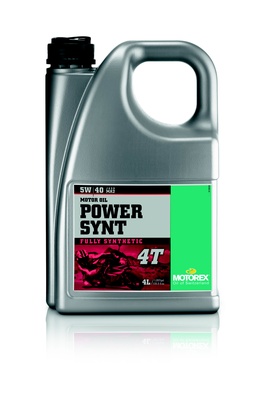 Sintetinė alyva Motorex Power SYNT 5w40 4t. 4ltr
