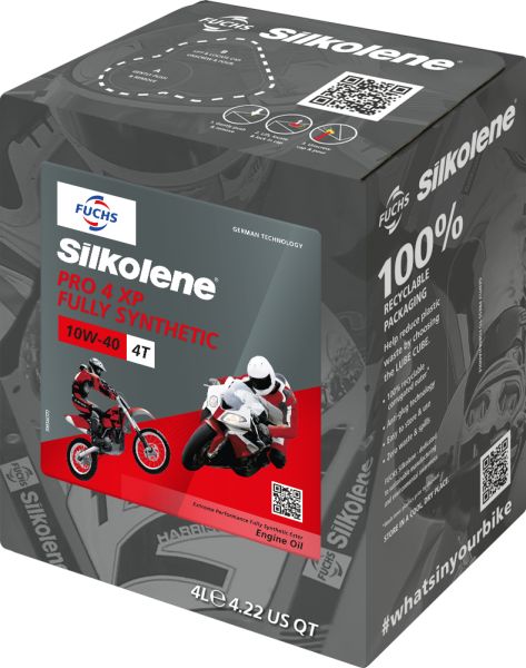 Pilnai sintetinė variklio alyva FUCHS Silkolene PRO 4 XP 10W40 4ltr