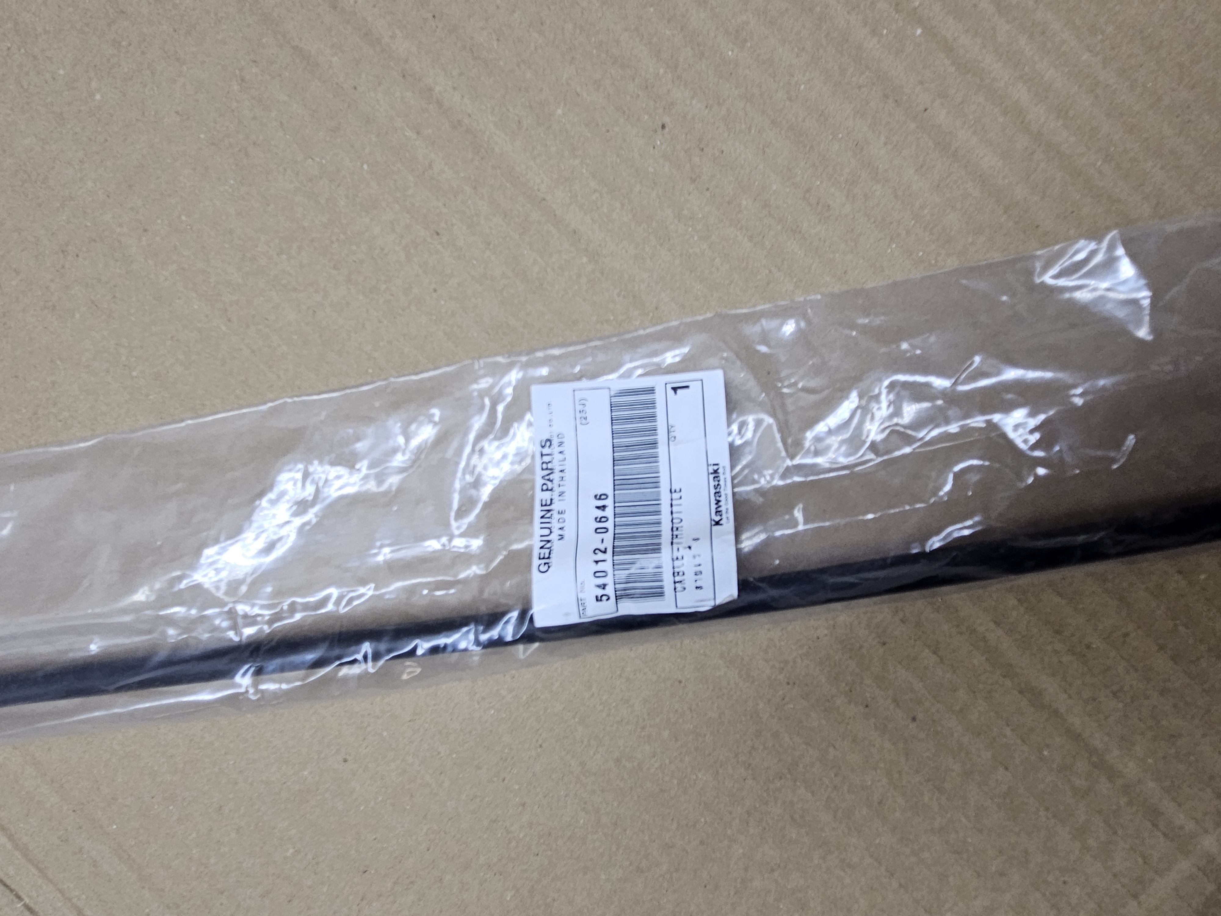Akseleratoriaus (gazo) trosas Kawasaki 540120646 54012-0646
