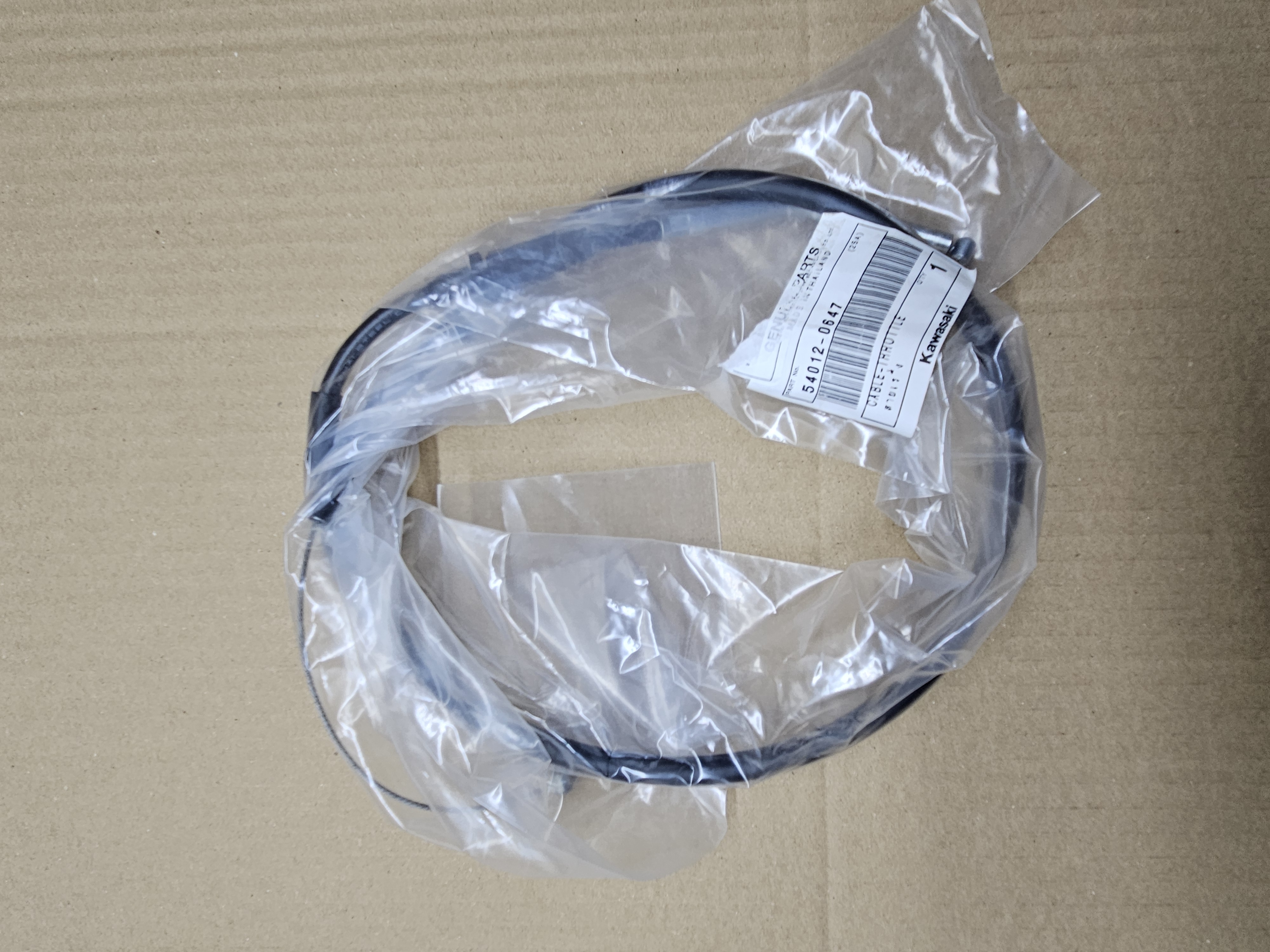 Akseleratoriaus (gazo) trosas Kawasaki 540120647 54012-0647