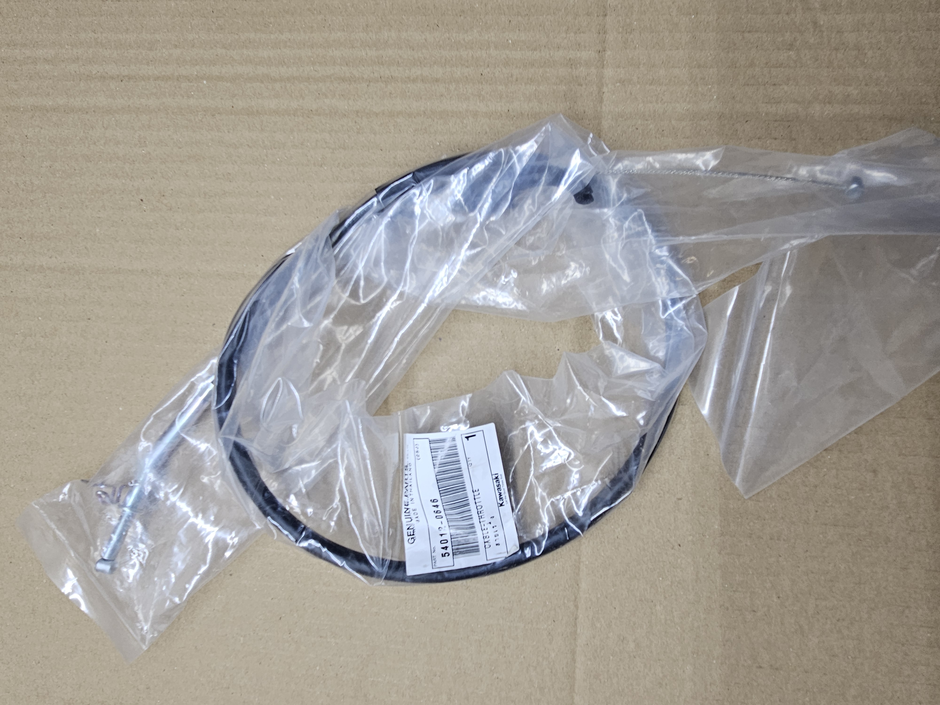 Akseleratoriaus (gazo) trosas Kawasaki 540120646 54012-0646