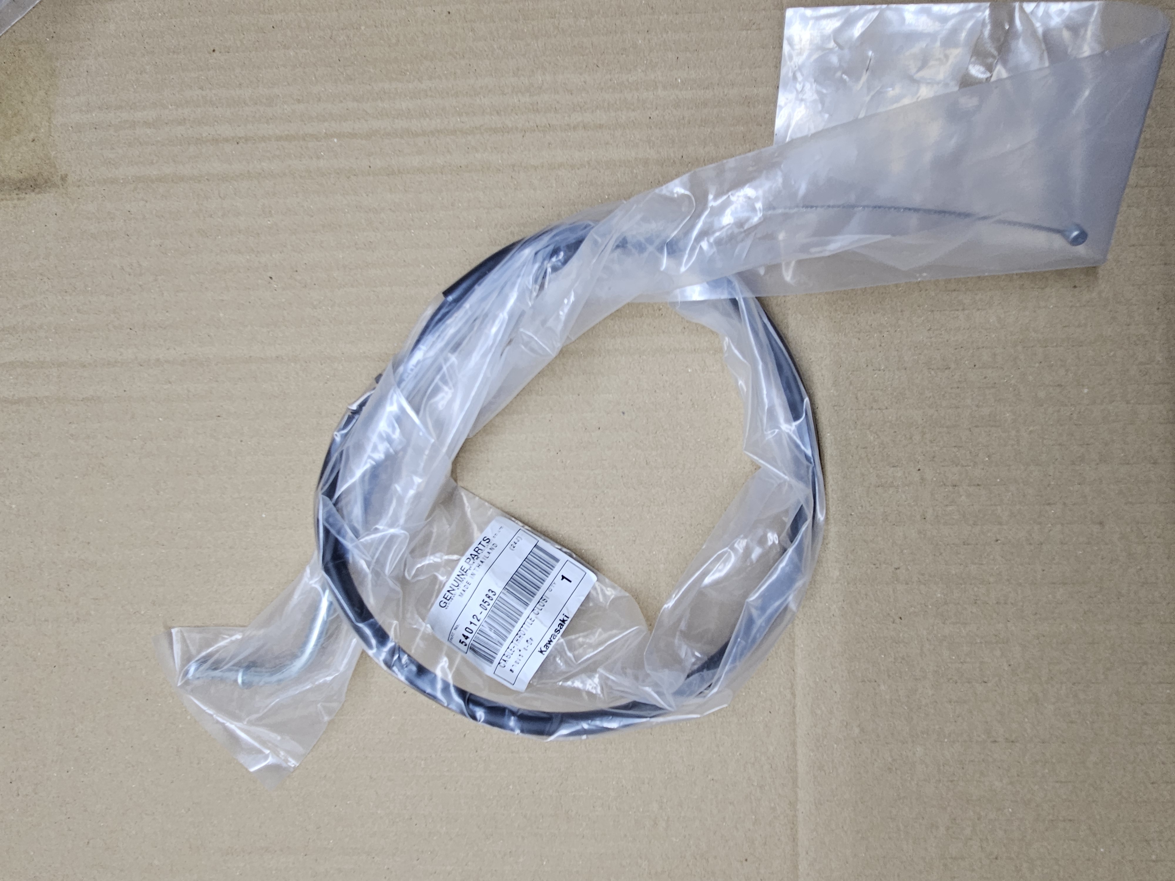 Akseleratoriaus (gazo) uždarymo trosas Kawasaki 540120583 54012-0583