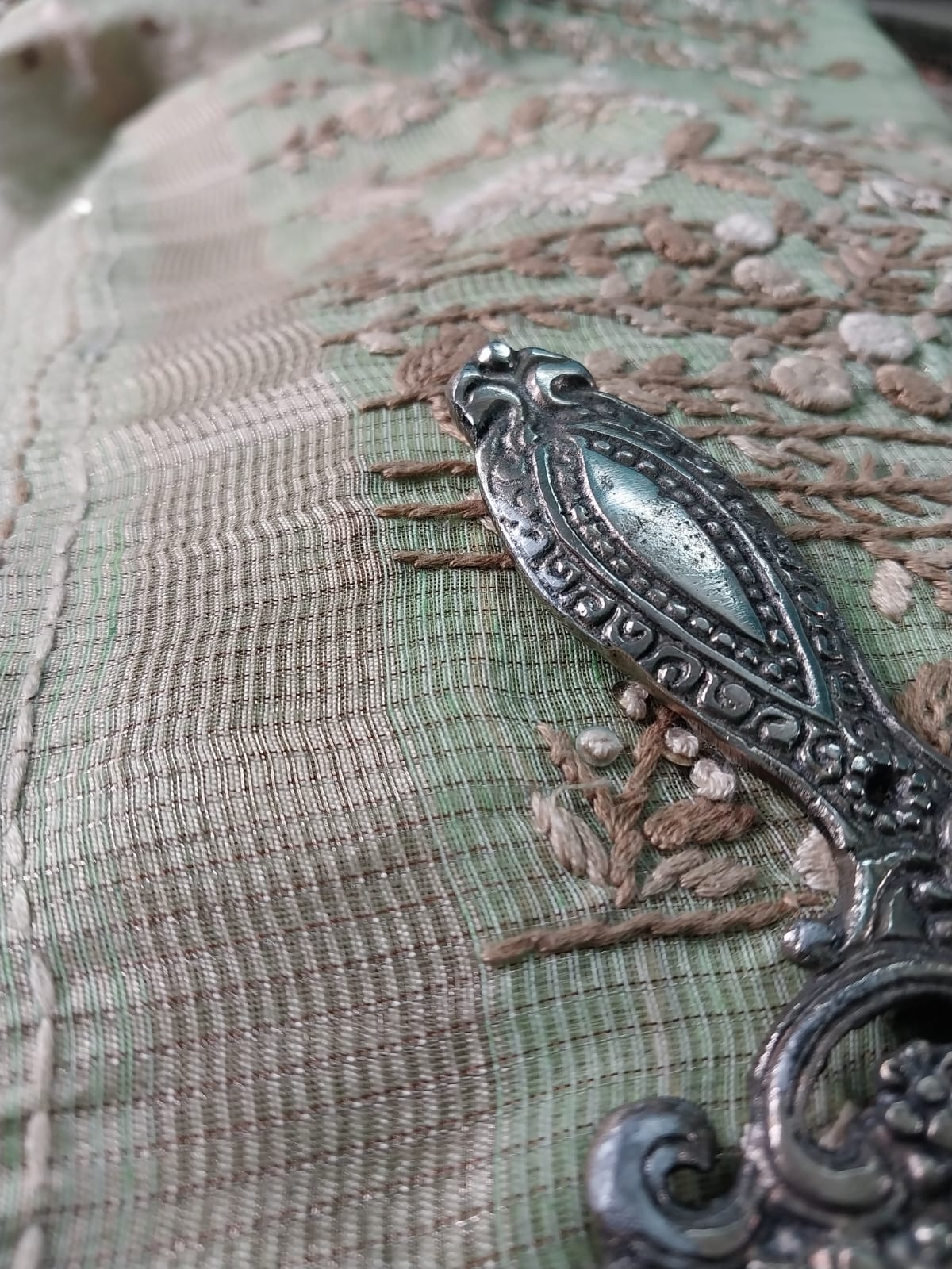 Original Kota Saree with Handwork