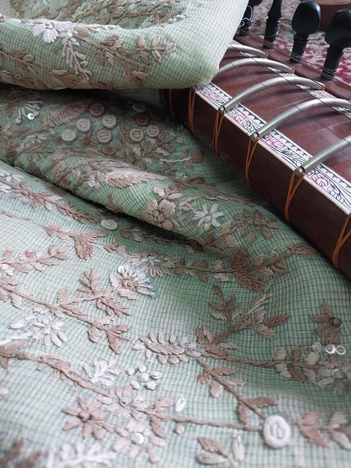 Original Kota Saree with Handwork