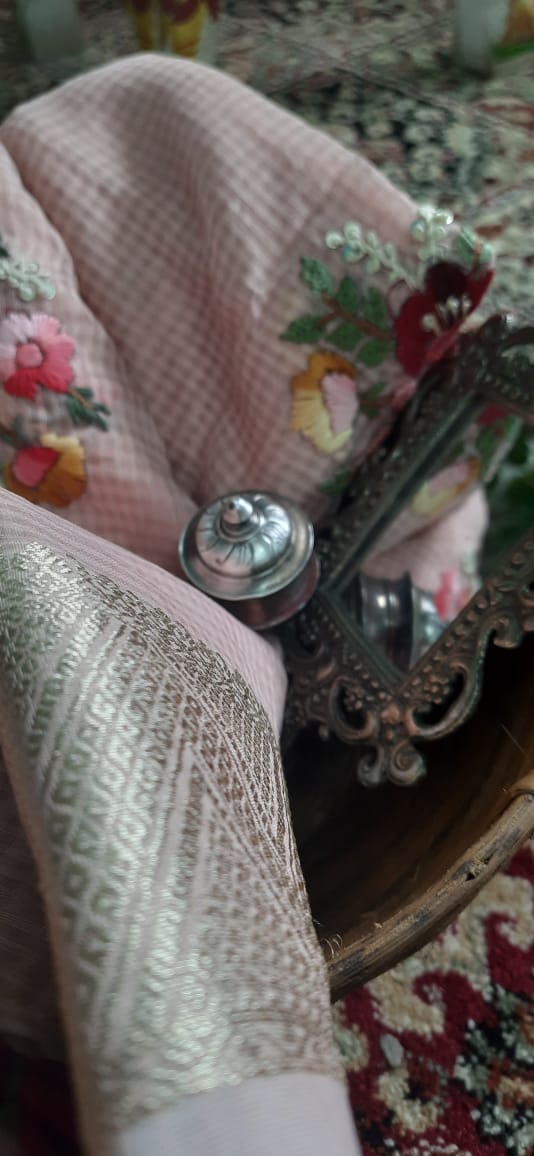 Original Kota Saree with Handwork